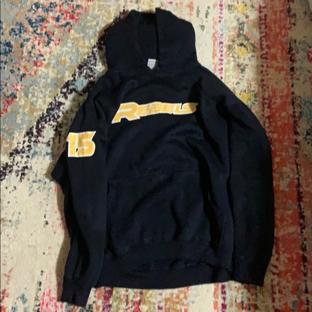 Oversized “rebel” hoodie